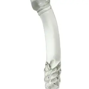 Two Head Glass Wand Dildo